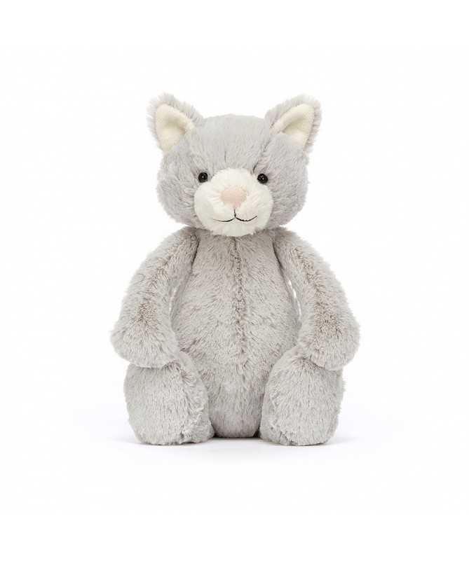 Peluche Chat - Bashful Grey Kitty Original