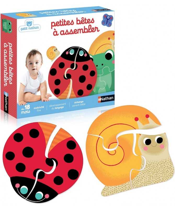 4 puzzles - Petites Bêtes à Assembler 4 puzzles - Petites Bêtes à Assembler