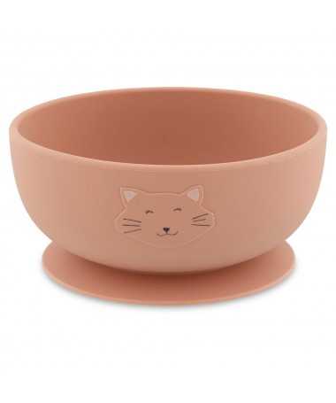 Bol en silicone avec ventouse - Mrs, Cat