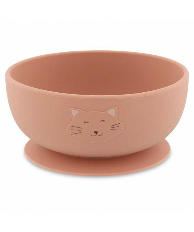 Bol en silicone avec ventouse - Mrs, Cat