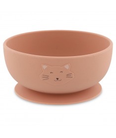 Bol en silicone avec ventouse - Mrs, Cat