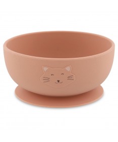 Bol en silicone avec ventouse - Mrs, Cat