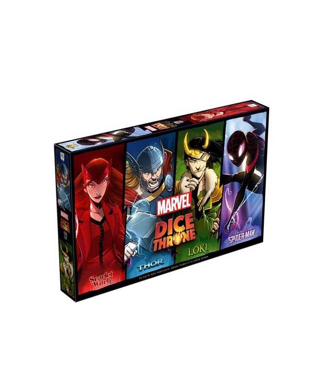 Dice Throne Marvel - Thor, Loki, Spiderman, Scarlet Witch