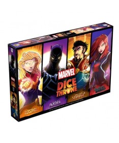 Dice Throne Marvel - Black Panther, Captain Marvel, Black Widow, Dr Strange