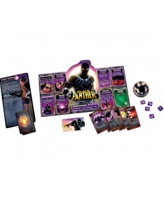 Dice Throne Marvel - Black Panther, Captain Marvel, Black Widow, Dr Strange