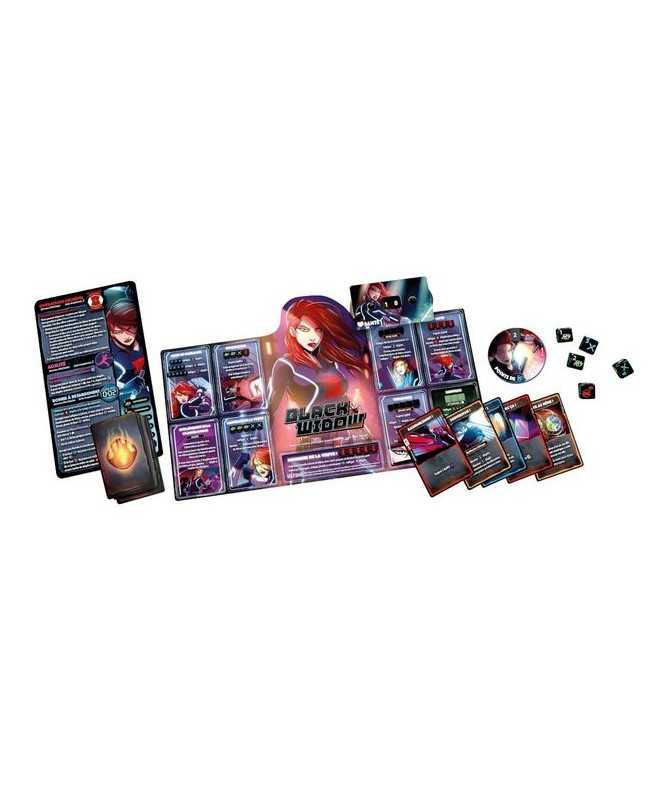 Dice Throne Marvel - Black Panther, Captain Marvel, Black Widow, Dr Strange