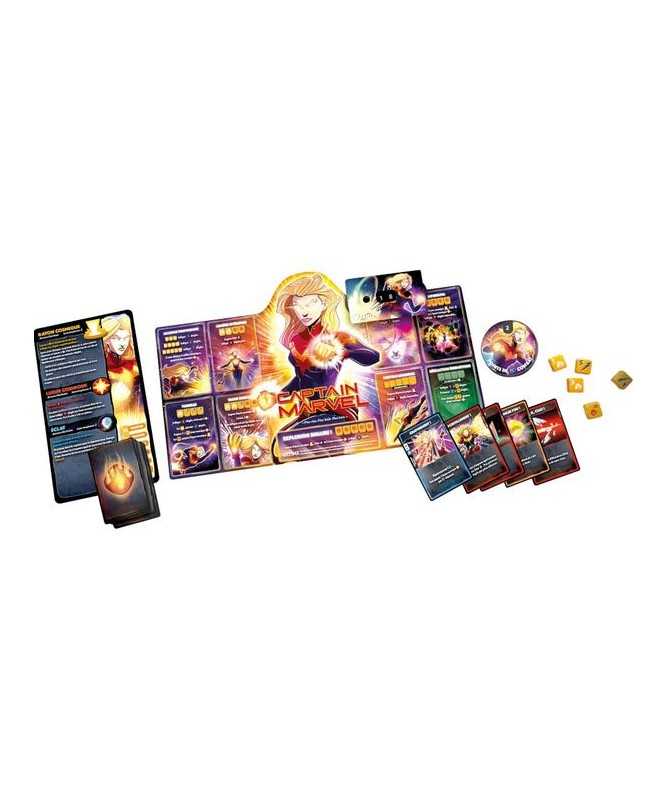 Dice Throne Marvel - Black Panther, Captain Marvel, Black Widow, Dr Strange