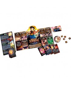 Dice Throne Marvel - Black Panther, Captain Marvel, Black Widow, Dr Strange