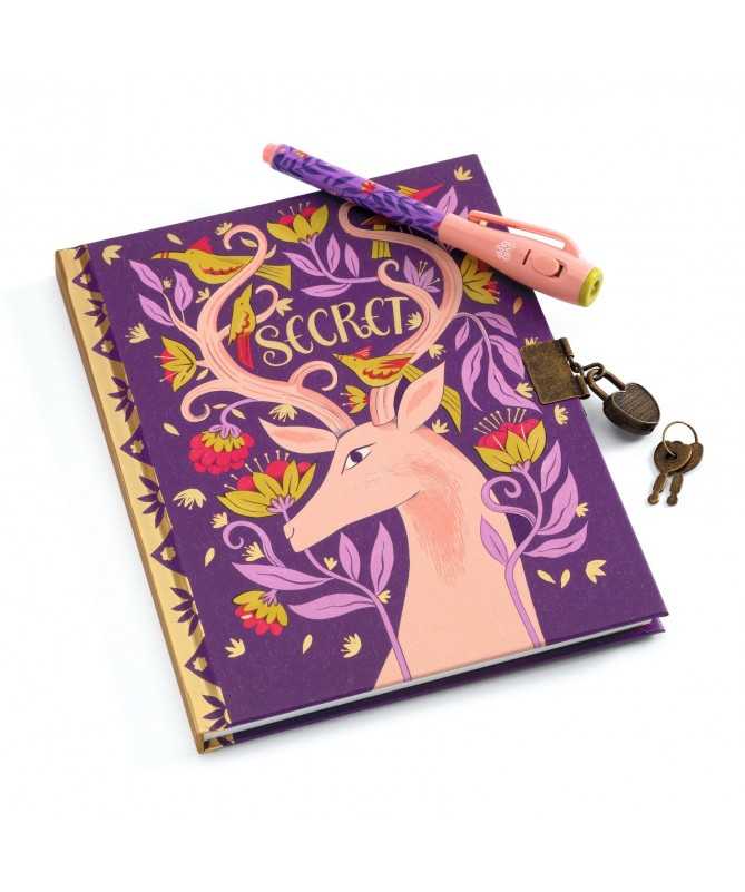 Carnet secret Melissa - Feutre magique Carnet secret Melissa - Feutre magique