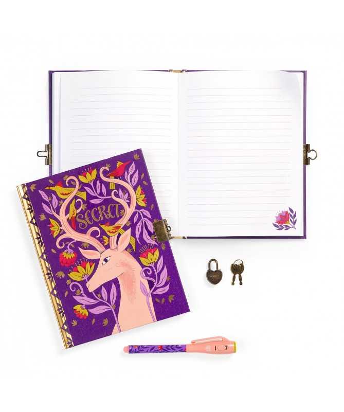 Carnet secret Melissa - Feutre magique Carnet secret Melissa - Feutre magique