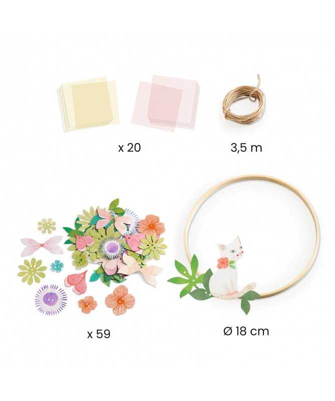 Do it Yourself - Couronne Déco - Dalia Do it Yourself - Couronne Déco - Dalia