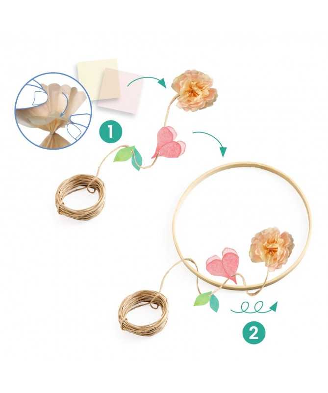 Do it Yourself - Couronne Déco - Dalia Do it Yourself - Couronne Déco - Dalia