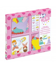 Stickers pour les petits - J'aime les princesses