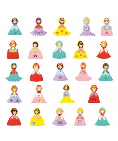 Stickers pour les petits - J'aime les princesses