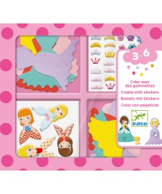 Stickers pour les petits - J'aime les princesses