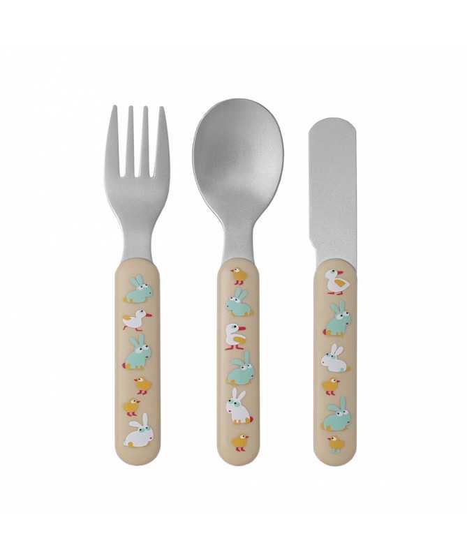 Set de 3 couverts - La Ferme Set de 3 couverts - La Ferme