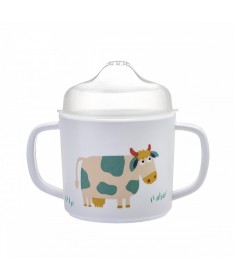 Tasse d'apprentissage antidérapante - La ferme