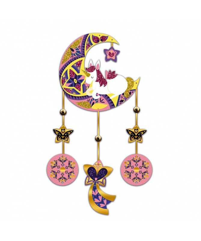 3 attrape-rêves brillants - Licorne 3 attrape-rêves brillants - Licorne