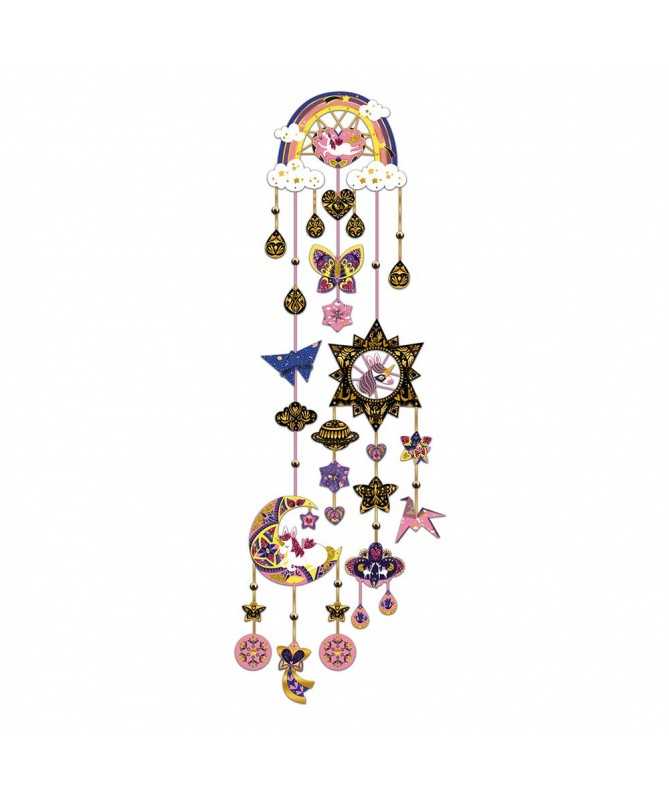 3 attrape-rêves brillants - Licorne 3 attrape-rêves brillants - Licorne