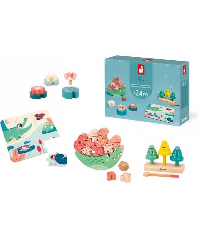 Box 24 mois - Jouets en bois Box 24 mois - Jouets en bois