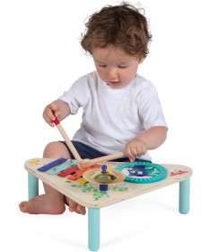 Gioia - Table musicale avec 3 instruments de musique