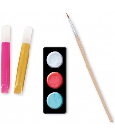 Peintures nacrées et 3D - Licornes