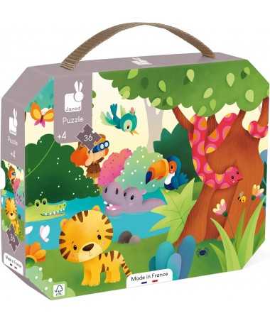 Puzzle - Les animaux sauvages (36 pcs)
