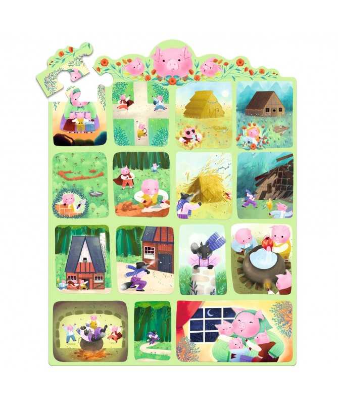 Les Trois Petits Cochons - 35 pcs Les Trois Petits Cochons - 35 pcs