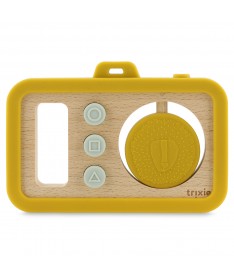 Appareil photo en silicone et bois - Mr. Lion