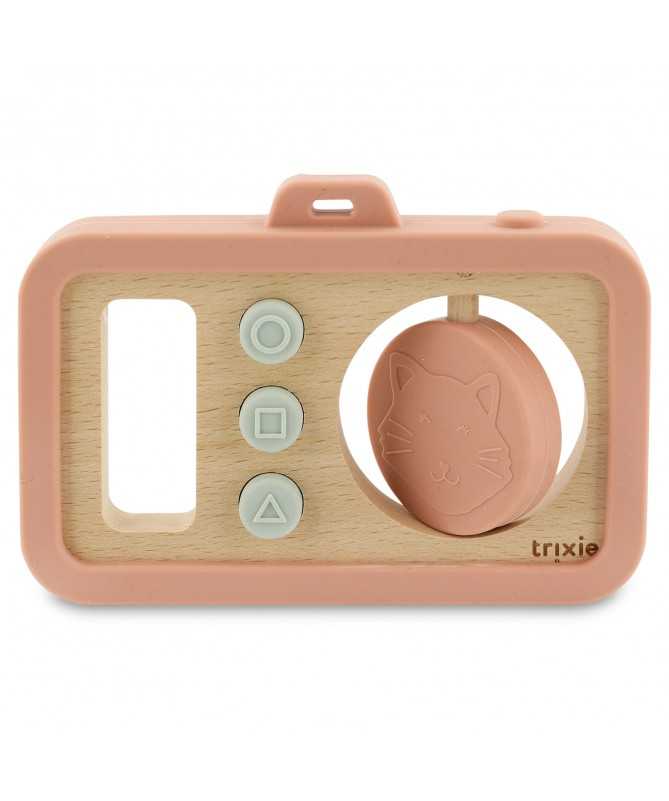 Appareil photo en silicone et bois - Mrs. Cat Appareil photo en silicone et bois - Mrs. Cat