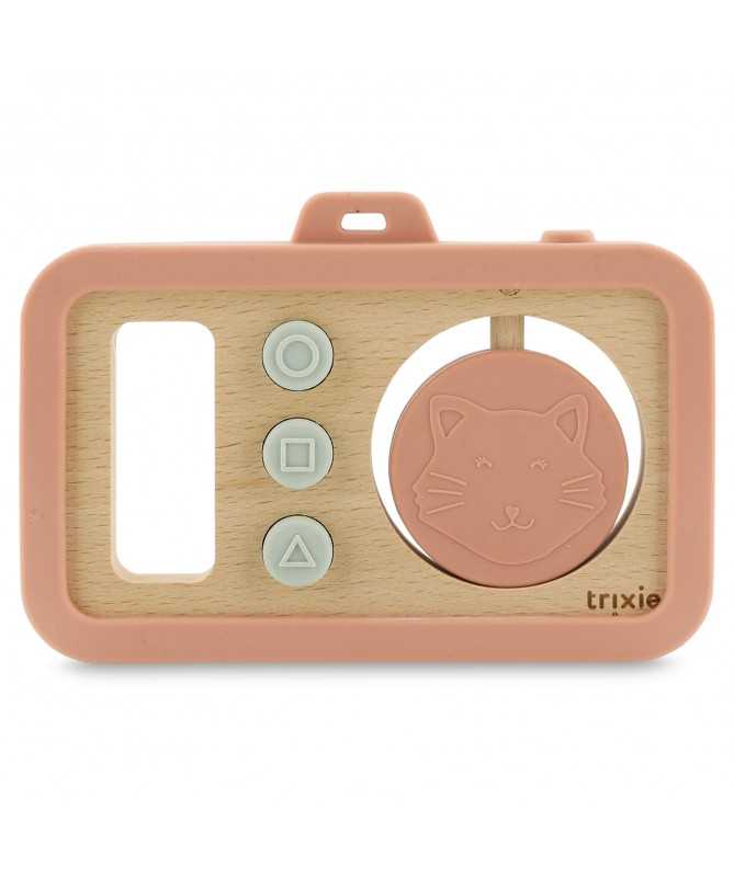 Appareil photo en silicone et bois - Mrs. Cat Appareil photo en silicone et bois - Mrs. Cat