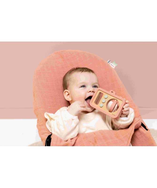 Appareil photo en silicone et bois - Mrs. Cat Appareil photo en silicone et bois - Mrs. Cat