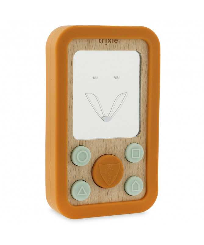Téléphone en silicone et bois - Mr. Fox Téléphone en silicone et bois - Mr. Fox