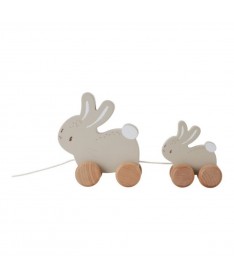 Jouet à tirer Lapin FSC - Baby Bunny