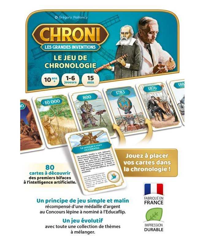 Chroni 2023 - Les Grandes Inventions Chroni 2023 - Les Grandes Inventions