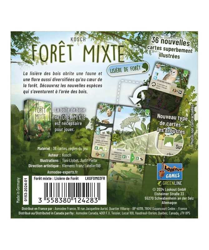 Forêt Mixte Ext. Lisière de Forêt