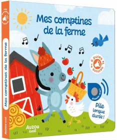 Livre sonore - Mes comptines de la ferme