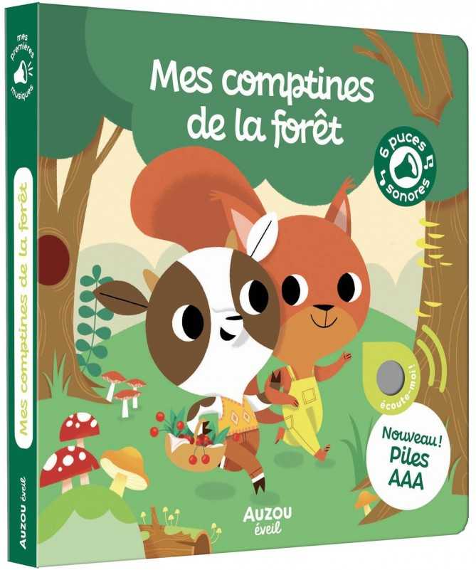 Livre sonore - Mes comptines de la forêt Livre sonore - Mes comptines de la forêt
