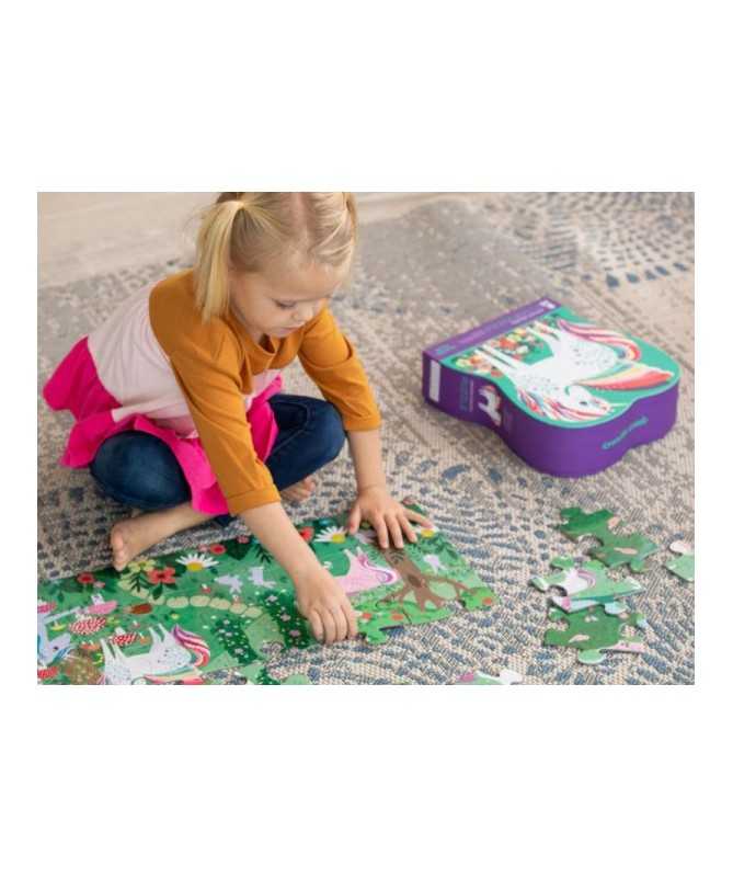 Maxi puzzle - 36 pièces - Le jardin des licornes - 3a+ - % Maxi puzzle - 36 pièces - Le jardin des licornes - 3a+ - %