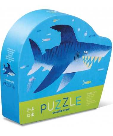 Mini Puzzle - 12 pièces - Requin - 2a +