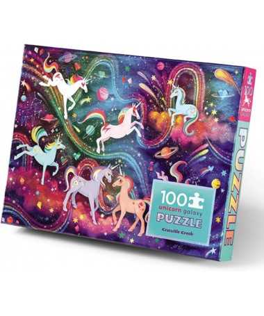 Puzzle Holographique - 100 pièces - Galaxie Licorne - 5a+ - %