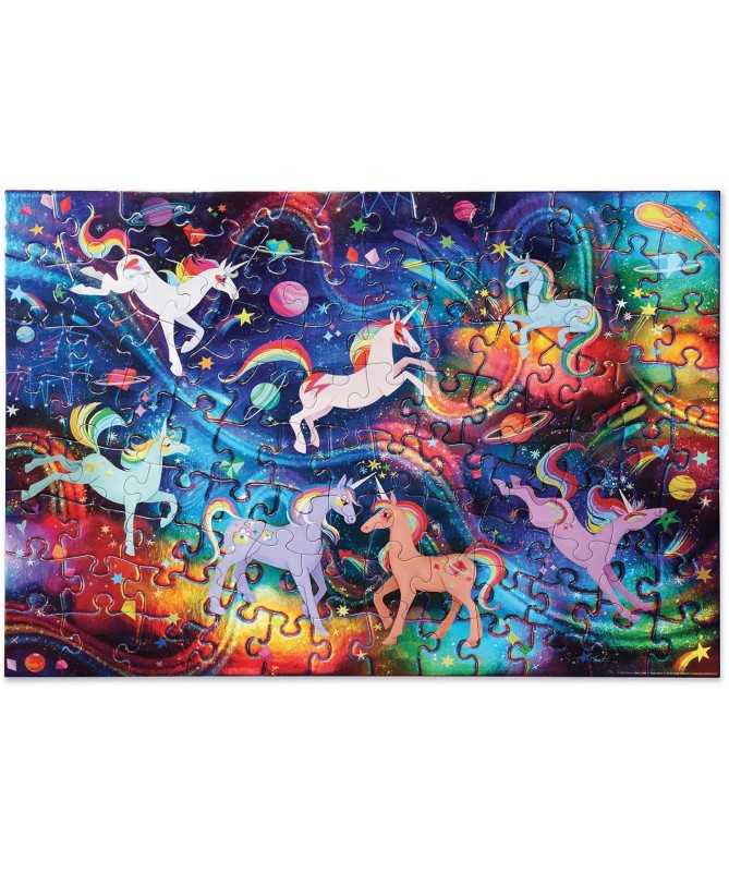 Puzzle Holographique - 100 pièces - Galaxie Licorne - 5a+ - % Puzzle Holographique - 100 pièces - Galaxie Licorne - 5a+ - %