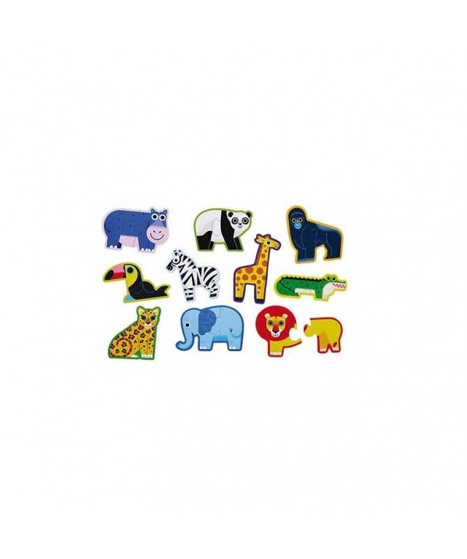 Puzzle Let's Begin - 10 puzzles de 2 pièces - Véhicules - 2a+ Puzzle Let's Begin - 10 puzzles de 2 pièces - Véhicules - 2a+