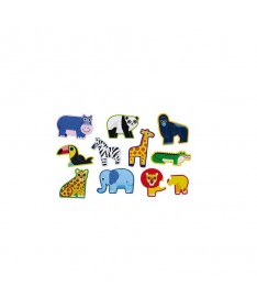 Puzzle Let's Begin - 10 puzzles de 2 pièces - Véhicules - 2a+