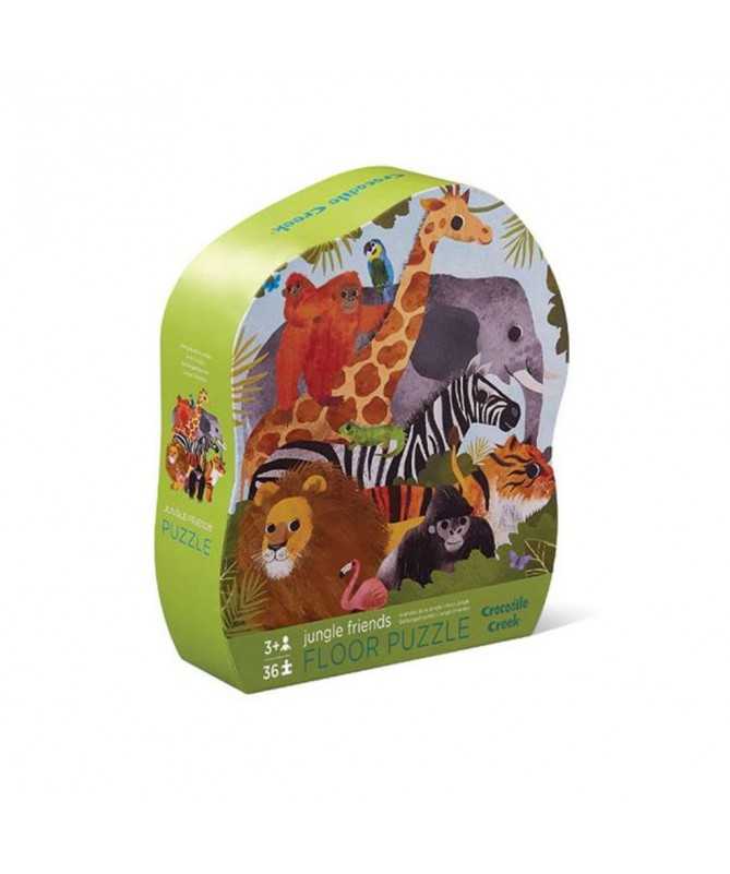 Maxi puzzle - 36 pièces - Les amis de la jungle - 3a+ - % Maxi puzzle - 36 pièces - Les amis de la jungle - 3a+ - %