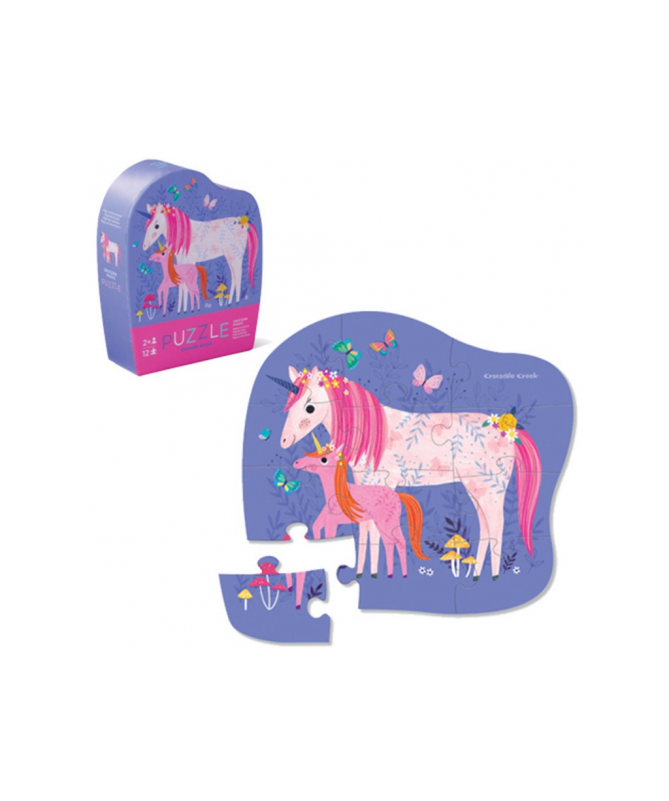Mini Puzzle - 12 pièces - Licorne magique - 2a+