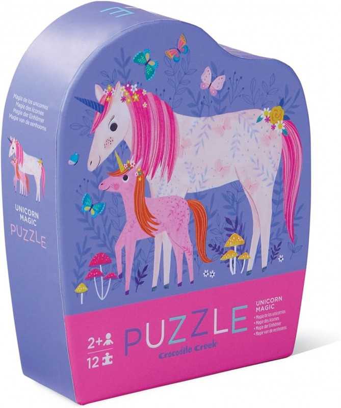 Mini Puzzle - 12 pièces - Licorne magique - 2a+