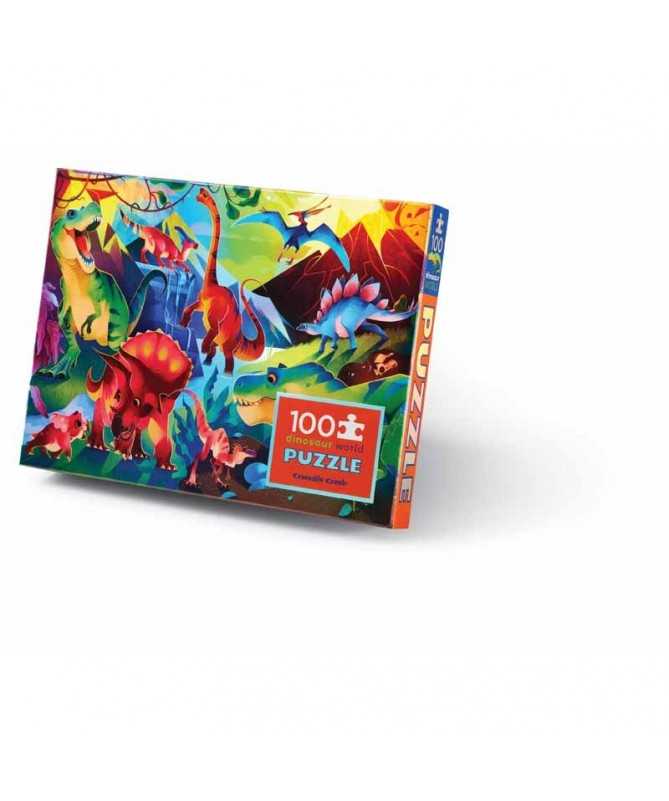Puzzle Holographique - 100 pièces - Monde des dinosaures - 5a+