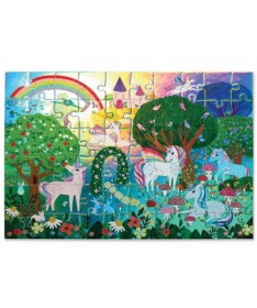 Puzzle Holographique - 60 pièces - Licornes - 4a+