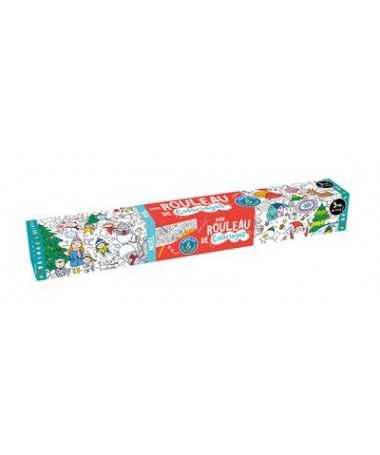 Rouleau de coloriage adhésif - Noël